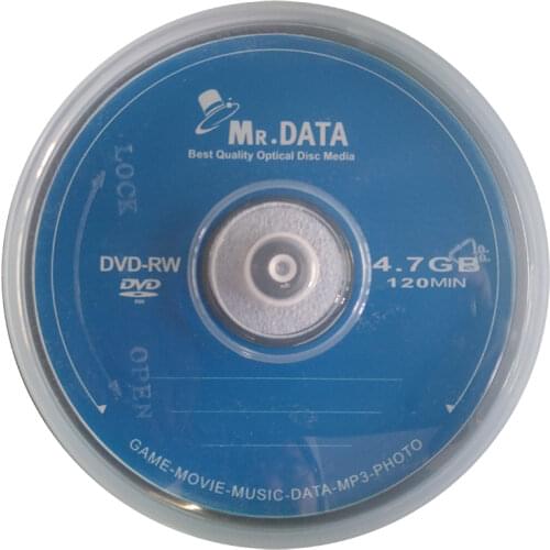 ARITA rewritable DVD-RW 4.7GB 4X 25pcs/lot free shipping