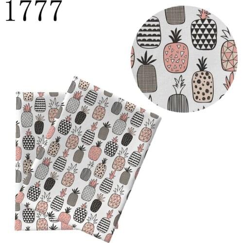 Half yard 45*140cm cartoon princess Tissue Kids Home Textile polyester cotton fabric mask 1777