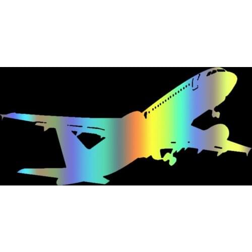 S50741# Various Sizes/Colors Car Stickers Vinyl Decal Flight Plane Motorcycle Decorative Accessories Creative