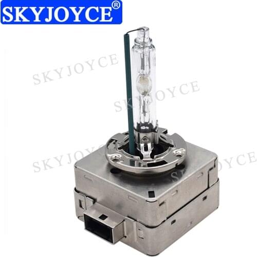 SKYJOYCE 1 Pair 12V 35W Original D1S D3S HID Bulb 4300K 5000K 6000K 8000K 55W D1S D3S All Metal Base Claw Car Headlight HID Bulb