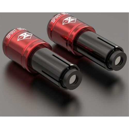 Spirit Beast Motorcycle Handlebar Ends Separation Handlebar Extension Rod Motocross CNC Balance Weight Plug Aluminum 2PC