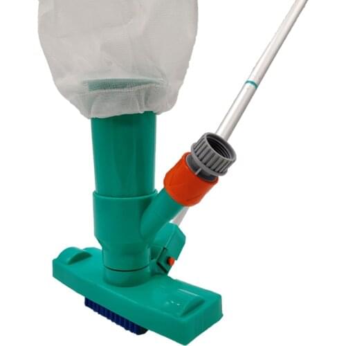 Swimming Pool Vacuum Brush Portable Jetting and Vacuum Cleaning Tools for Swimming Pools Swimming Pool Vacuum Brush Garden Tool