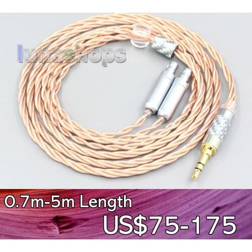 LN007175 OCC Shielding Coaxial Cable For Sennheiser HD800 HD800s HD820s HD820 Enigma Acoustics Dharma D1000 Headphone