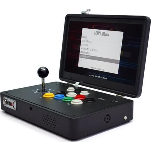 14 Inch IPS Raspberry Pi 3B+ Arcade Joystick Cabniet Recalbox 14000 Games in 1 LCD Retro Video Game Console Arcade Machine