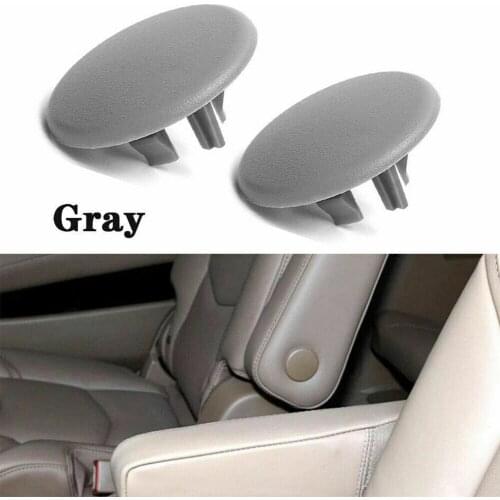 2Pcs Rear Arm Rest Cover Cap Armrest Seat Cover For Chevrolet Tahoe Suburban GMC Yukon Cadillac Interior Plastic Durable