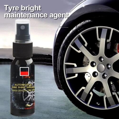 30ml Car Wash&Maintenance Wheel Cleaner Tire Cleaning Agent Tire Polish Cleaning Refurbishment Agent