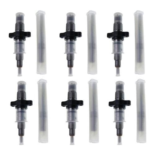 6PCS 0445120113 0445120018 Fuel Injectors Set Fit for Bosch Cummins Dodge Ram 2500 3500 03-04.5 2003-2004.5 5.9 305HP