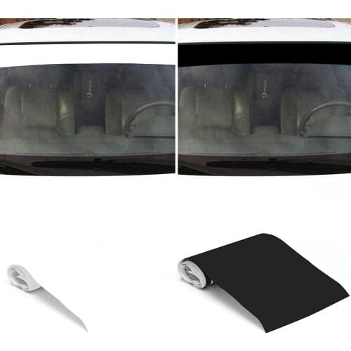 6" x 60" Vinyl Windshield Banner Strip Racing Stripe Sticker Window Car Sun Visor Decorative Stickers Sunscreen Sticker Blank