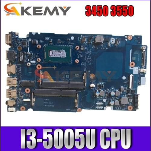 Akemy LA-B071P FOR Dell Latitude 3450 3550 Motherboard I3-5005U CN-068RW5 68RW5 Mainboard 100% tested