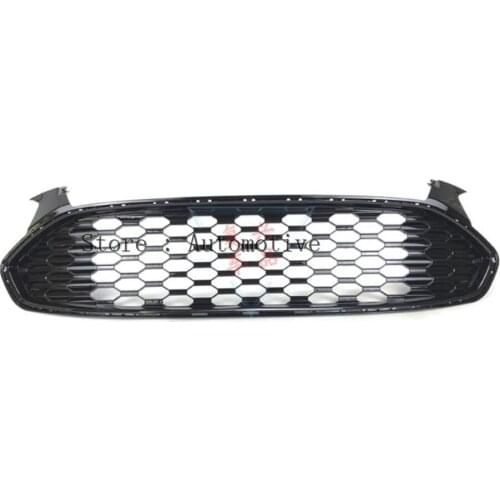 1 Piece All Electroplate Baking Painted Front Bumper Lower Grille Chromed for Ford Mondeo 2013 2014 2015 2016