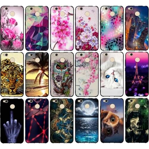 Case For Xiaomi Redmi 4X Case 5.0" TPU Soft Silicon Back Cover Cases For Fundas Xiaomi Redmi 4X Redmi 4 X Phone Cover Capa Coque