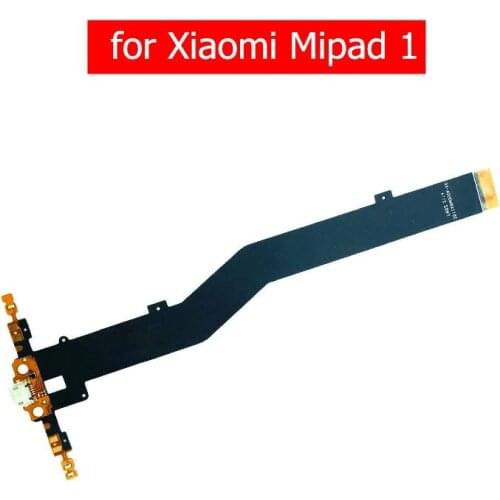 For Xiaomi MiPad 1 Mi Pad 1 USB Charger Connector Flex Cable Microphone USB Charging Dock PCB Repair Spare Parts