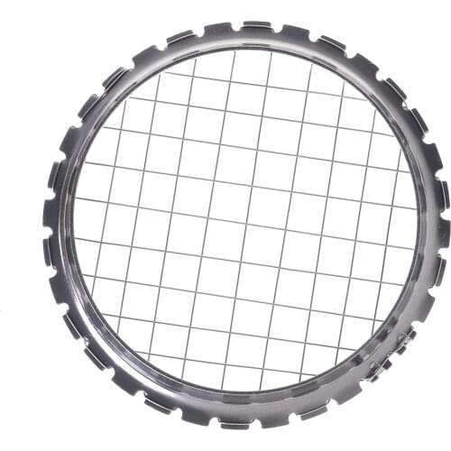 Stainless Steel Mesh Shape Round Manual Potato Masher Slicer Tool Kitchen Supply