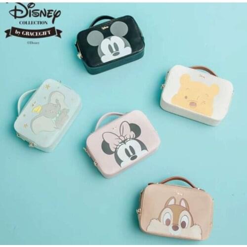 2021 New Mickey Minnie Mouse Lady Camera Bag Cartoon Cute Messenger Bag Soulder Bag Fashion Mickey Small Handbag Square Bag