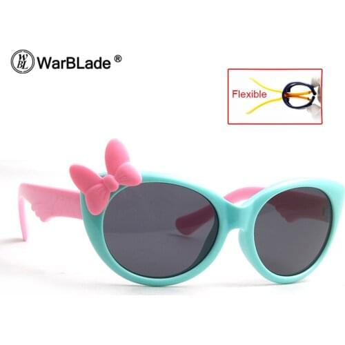 WarBLade New Kids Polarized Goggles Baby Children TR90 Frame Sunglasses UV400 Boy Girls Cute Cool Eyewear Glasses JB888
