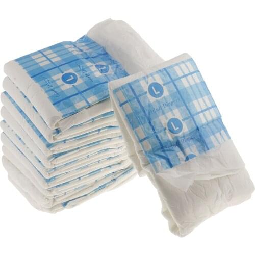 10x Disposable Underpads Bed Underwear Diaper Incontinence For Adults Eldery