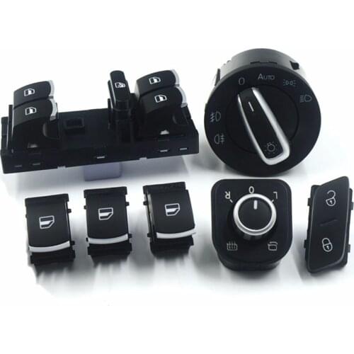 Window headlight mirror Door Lock Switch For VW Jetta Golf MK5 6 IV Tiguan 5ND959565A 5ND941431B 5K4 959 857 1KD962125 5K0959855