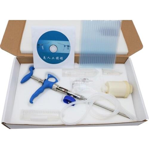 2ml Rabbit Artificial Insemination Gun Continuous Insemination Apparatus Rabbit Ejaculation Farm Equipment Supplies Animals