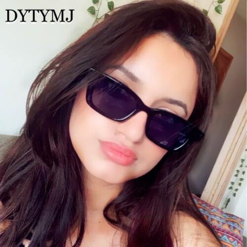 DYTYMJ 2021 Cat Eye Women Sunglasses Mirror Retro Glasses for Women/Men Luxury Gafas De Sol Mujer Vintage Cateye Shades Women