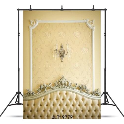 Golden Headboard Decorations Background For Fond Photograph Portrait Children Baby New Born Backdrops Photo Studio Photobooth