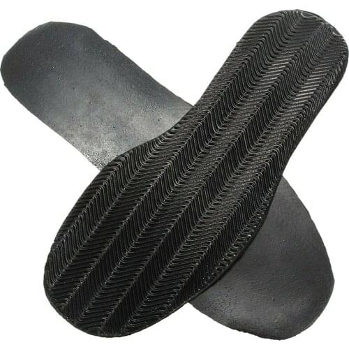 1 Pair DIY Stick On Full Elastic Soles Heel Thicken Shoe Repair Anti-Slip Grip-rubber Pads Repair 29×11.5×0.2CM/29×11.5×0.35cm