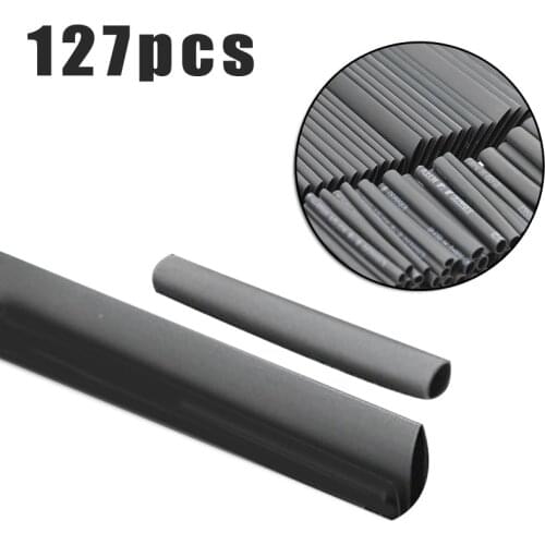 127pcs/Set 2mm - 13mm Heat Shrink 2:1 Tubing Electric Sleeving Cable Heat Tubes