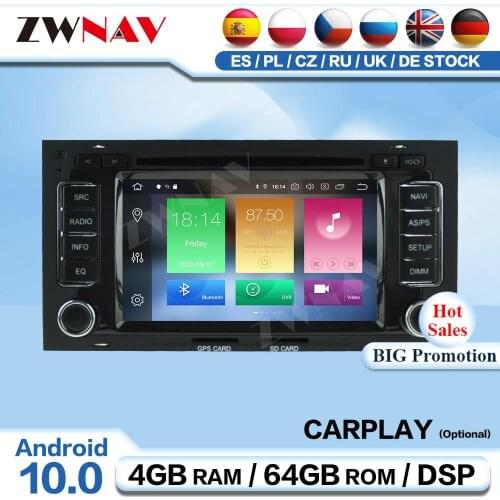 2 Din Android Screen Multimedia For VW TOUAREG 8 2003 2004 2005 2006 2007-2010 Radio Receiver Audio Stereo Player GPS Head Unit