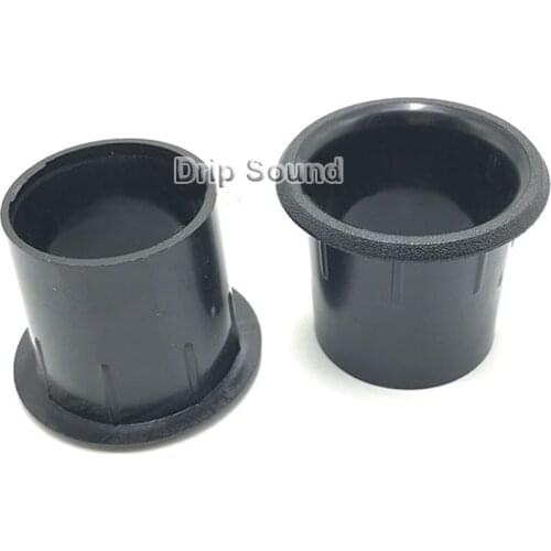 2pcs Speaker Port Tube Bass Subwoofer Audio Reflex Tube Loudspeaker Box Vent 35x35mm
