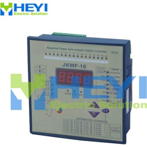 Reactive power automatic compensation controller JKWF-16 16steps 220V reactive power compensation controller