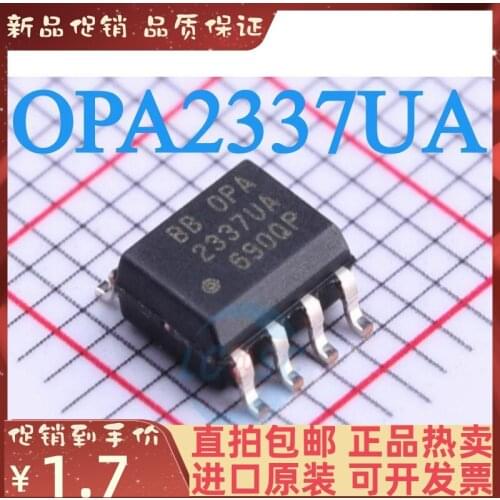 Free shipping OPA2337 OPA2337UA SOP-8 10PCS