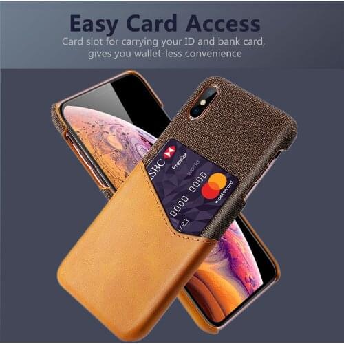 Card Slot Case For iPhone X XR XS MAX Coque Luxury Wallet Cover For iPhone 7 8 6 6s Plus SE 2020 5 5S Capa Funda