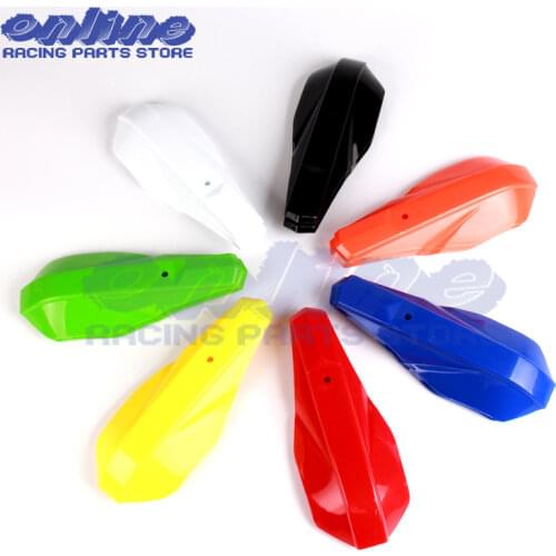 Black Plastic 7/8" 22mm & 1-1/8 28mm Handlebar Handguard Motorcycle Dirt Bike Motocross MX Supermoto WRF ATV Quad RMZ