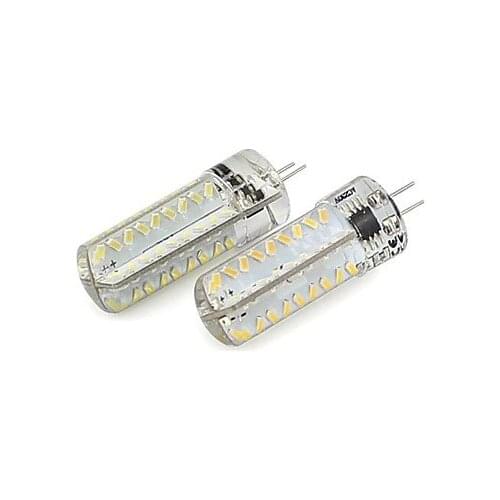 HRSOD 5 pcs G4 4 W 72 SMD 3014 360 LM Warm White Corn Bulbs/Bi-pin Lights (AC 110V/ 220V/DC12/AC 12/AC 24/DC 24 V)