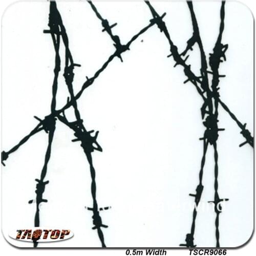 ITAATOP Wire Hydro Dipping TSCR9066 0.5M * 2/10/20M Water Transfer Print Film