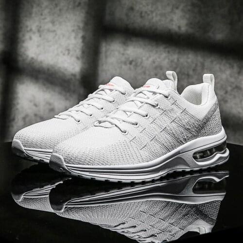 Big Size Summer Air Cushion Sport Shoes Men Brands Sneakers Male Running Tennis Shoes Mens Sports White Boys Trainers GME-1598