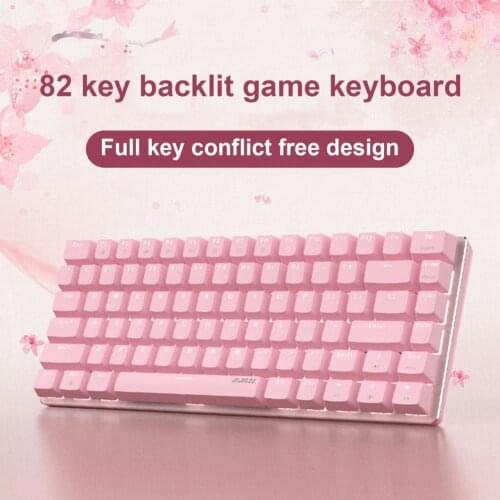 Red/Blue Switch Fine Workmanship N-Key Rollover Desktop Mechanical Keyboard for Computer