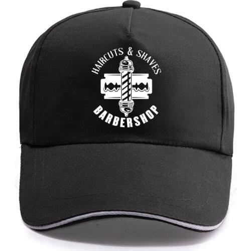 New Summer Barber Shop Haircut Room Baseball Cap Unisex Women Men Cotton Hat Snapback Hats Trucker Caps