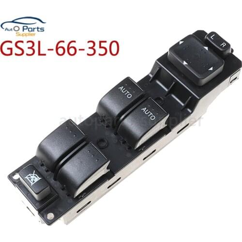 Front Left Power Window Switch OEM GS3L-66-350 Fits For 2007 2008 2009 2010 2011 2012 Mazda CX7 GS3L66350
