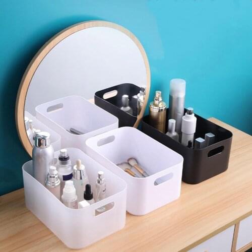 Bathroom Plastic Container Drawers Home Storage Organizor Storage Basket Makeup Organize Box Office Kitchen Storage Case