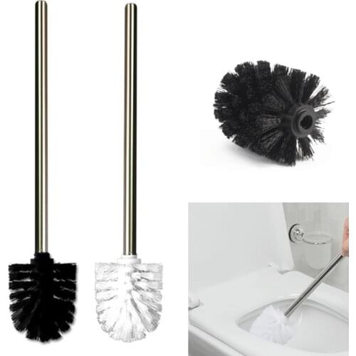 Durable Toilet Brush Head For Universal Holder Toilet Brush Suit Household Hanger Frame Cleaning Brush Cleaning Accessory Tool