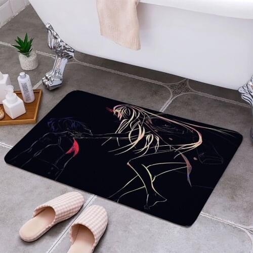Zero Two Anti-slip Doormat Vacuuming Water Absorbing Kitchen Bedroon Bath Floor Mats Home Entrance Home Decora