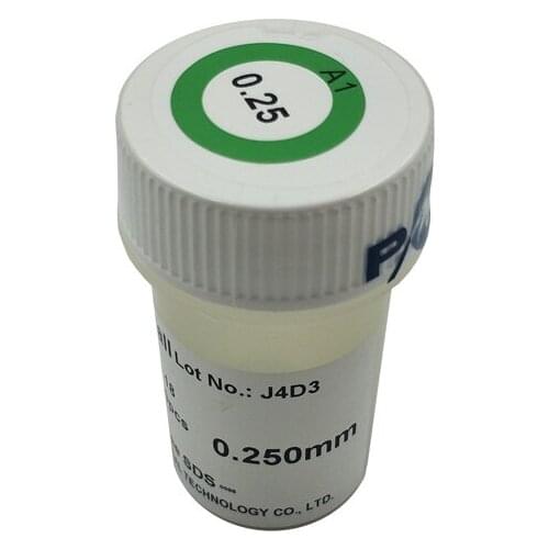 PMTC Leaded BGA Solder Balls 250k 0.25mm Set For BGA Reballing Rework Machine PCB Chips Motherboard Repair Tin Ball