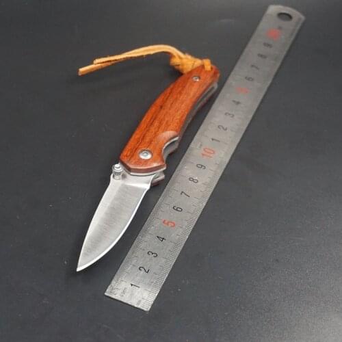 Tactical High Hardness Knife Survival Folding Knife D2 Steel Self-defense Camping Hunting Outdoor Combat Pocket Knives EDC Tool