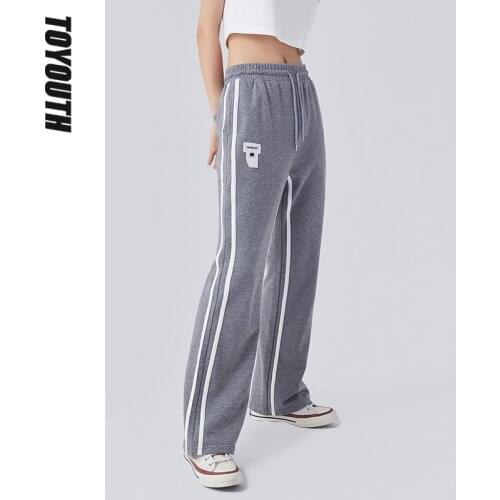 Toyouth Women's High Rise Pants