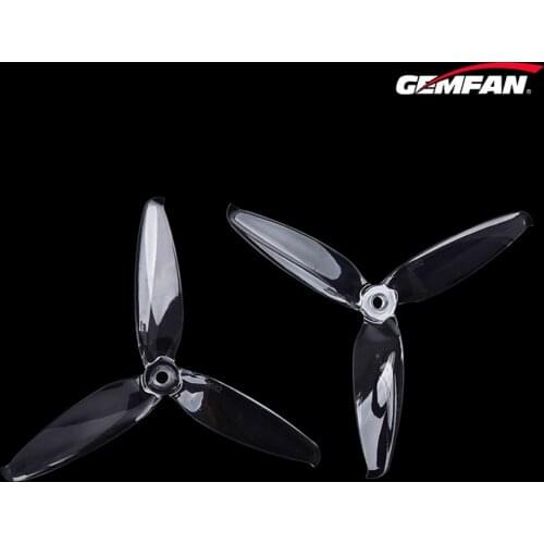 2Pairs Gemfan Flash 5552 5.5X5.2X3 3-Blade PC Propeller for FPV Racing Freestyle Long Range Drones 2205 2306 Replacement Parts
