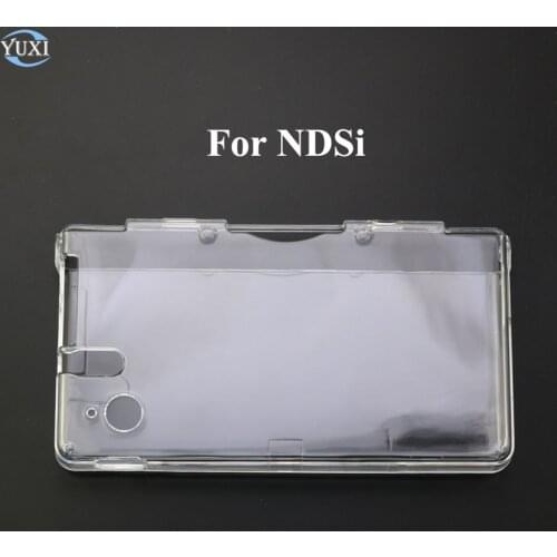 YuXi Transparent Protective Shell Clear Crystal Hard Case Cover For Nintend DSi For NDSi Console