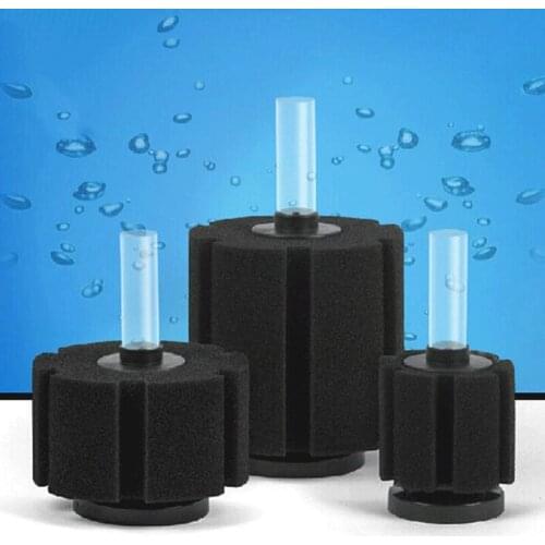 1pc Aquarium Filter Fish Tank Air Pump Skimmer Biochemical Sponge Filter Aquarium Filtration Filter Aquatic Pets Fish Products10