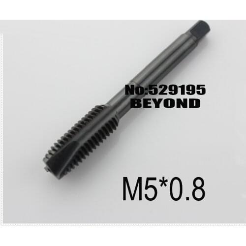 10pcs M5*0.8 T1022 Korea through-hole machining Suitable for alloy steel and carbon steel excellent chip
