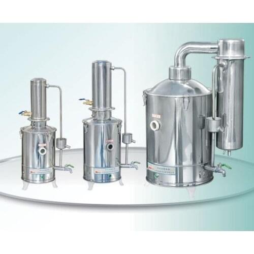 220v high quality electric heating water distiller for 5L volume stainless steel Self break Water Distiller