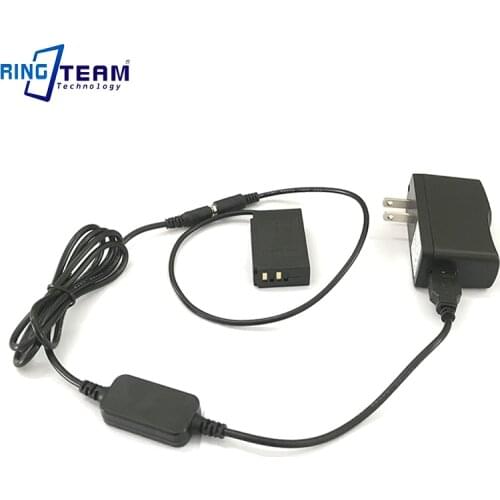 Mobile power adapter USB cable EH-5+5V3A charger+EP-5C EP5C DC Coupler EN-EL20 dummy battery for Nikon 1J1 1J2 1J3 1S1 1AW1 V3